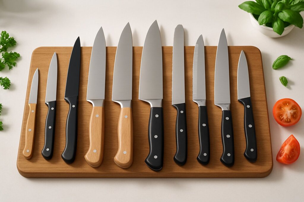 Must Have Knife Types For Your Kitchen
