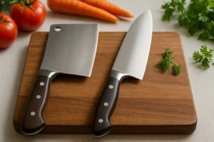 Meat and Vegetable Cleaver vs Chef Knife