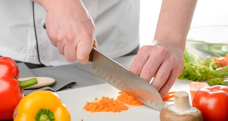 What is a Santoku Knife best used for? 