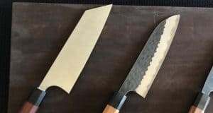 Santoku knife vs Bunka knife